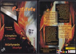 DVD Cover mit lachender Schwester Restituta