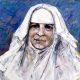 Gemälde: Portrait Restituta in weißem Schwesterngewand
