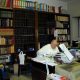 Foto: Generalrelators Prof. P. Dr. Ambrosius Eßer in seinem Büro