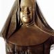 Bronzebüste: Restituta im Nonnengewand